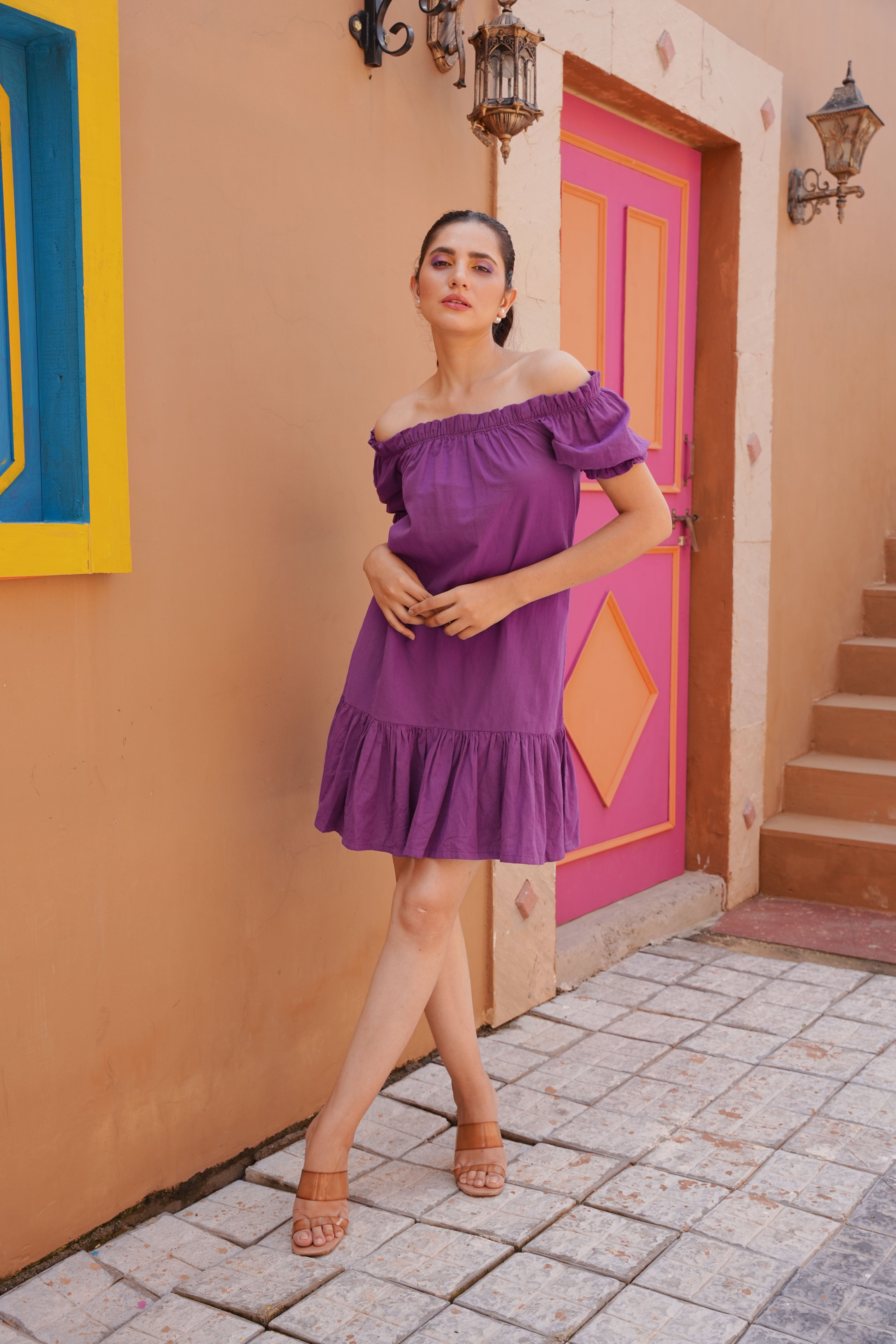 Lilac Love Short Dress