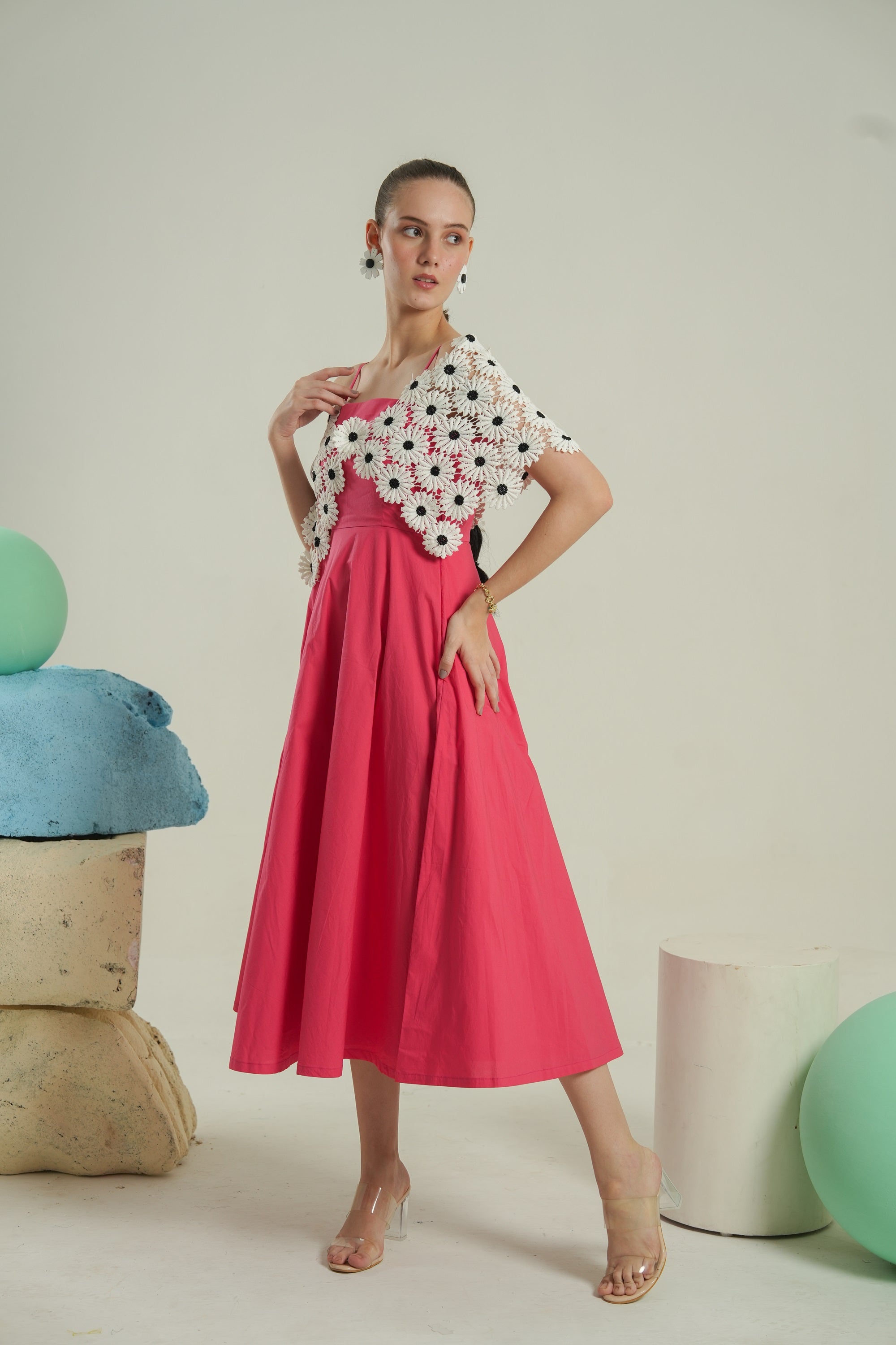 Fleura Dress+ Floral Wrap