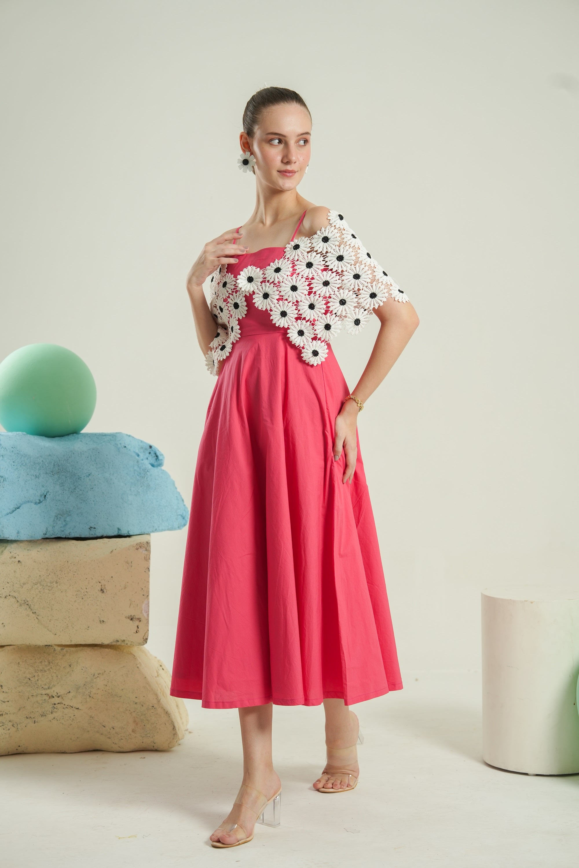 Fleura Dress+ Floral Wrap