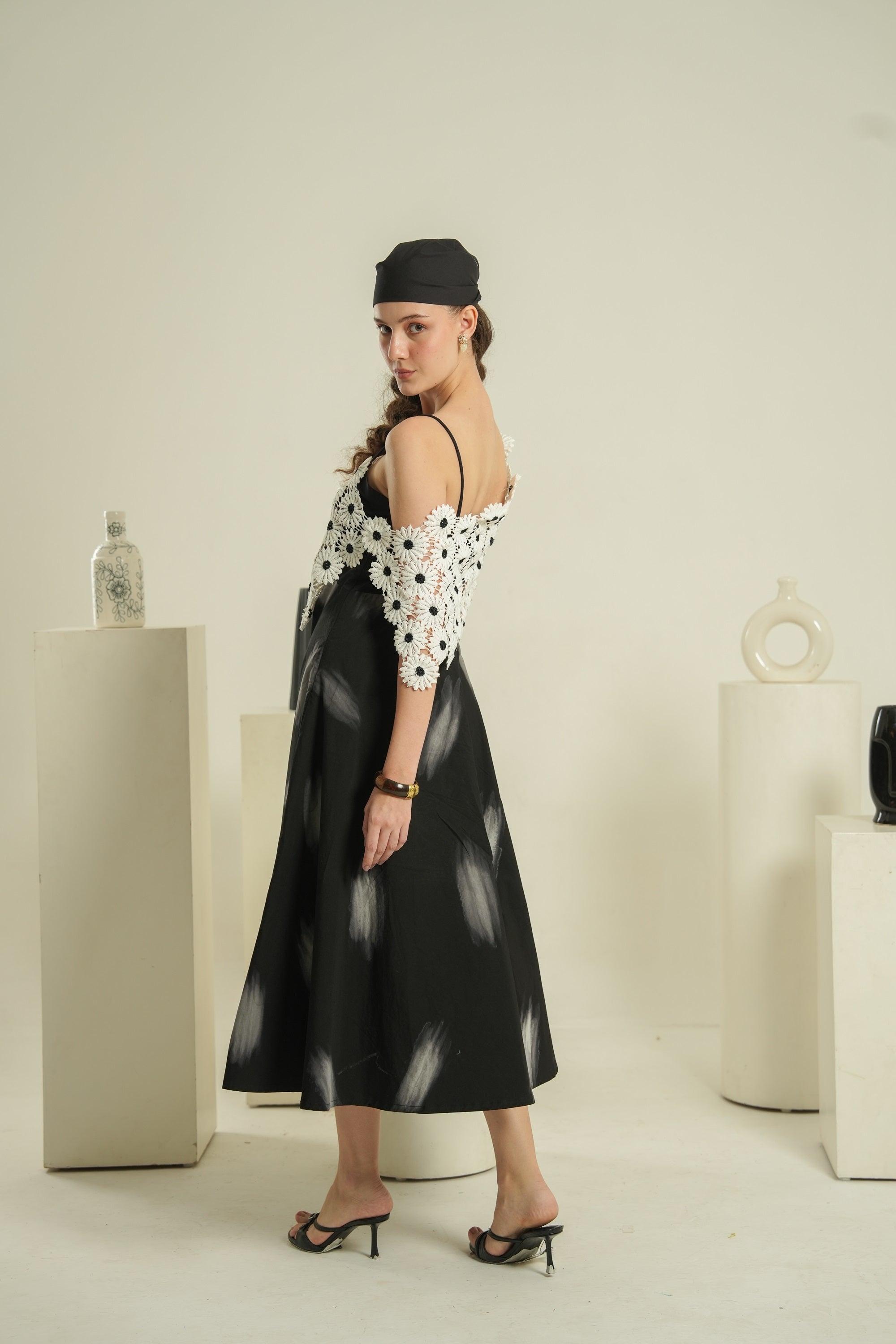 Alvara Dress + Floral Wrap