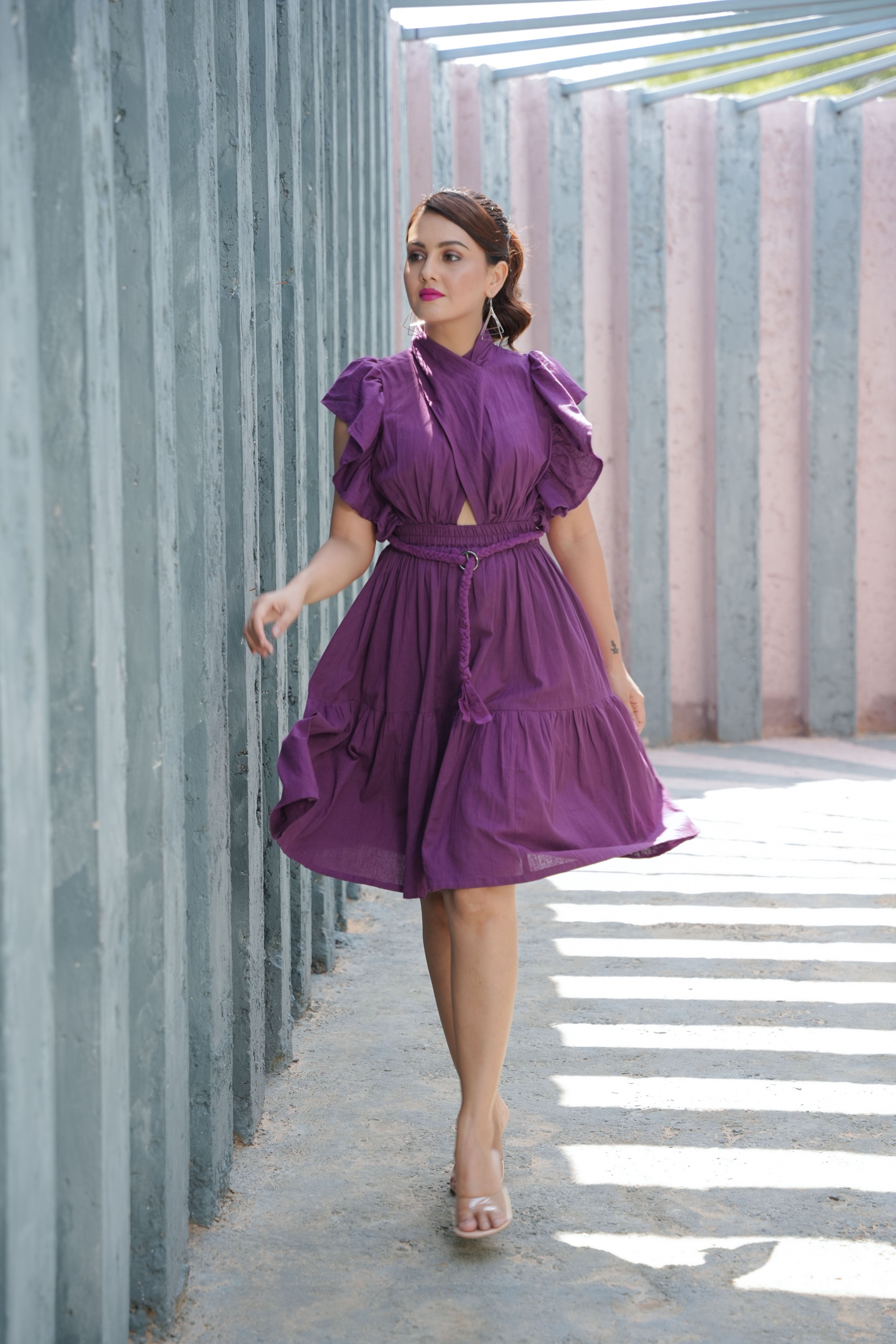 Plum on sale short dress