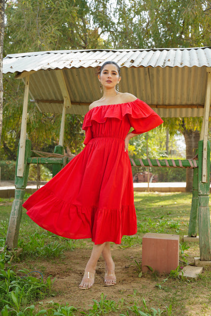 Red Charm Dress