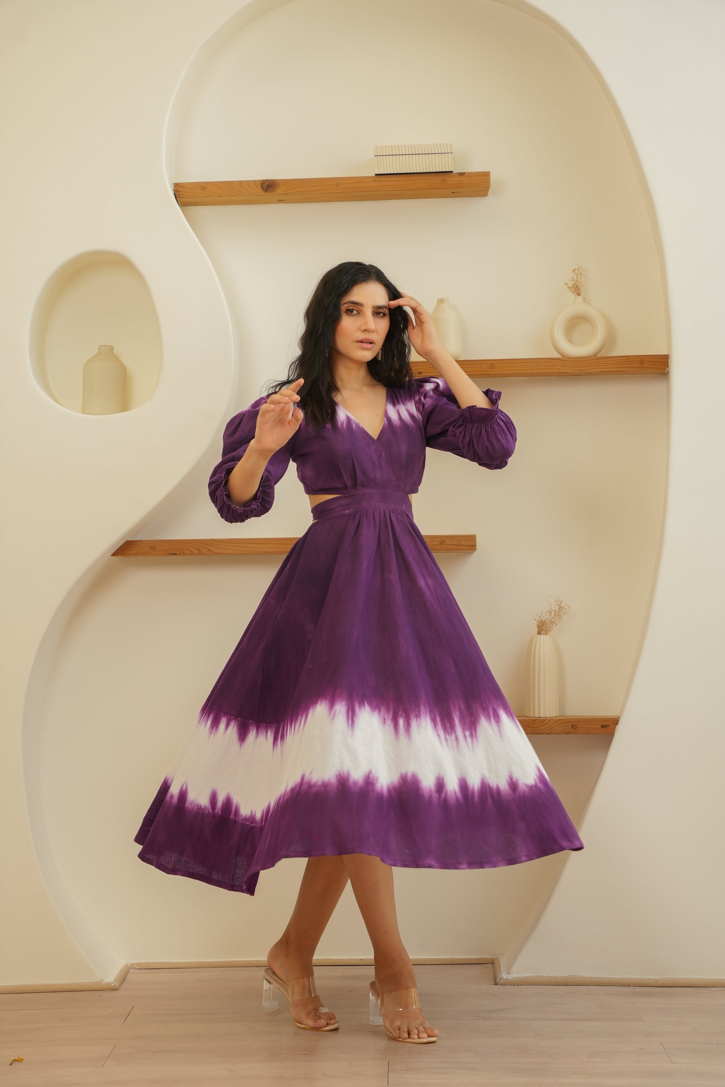 Vogue Purple dress