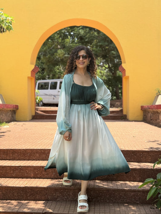 Lush Green Dress