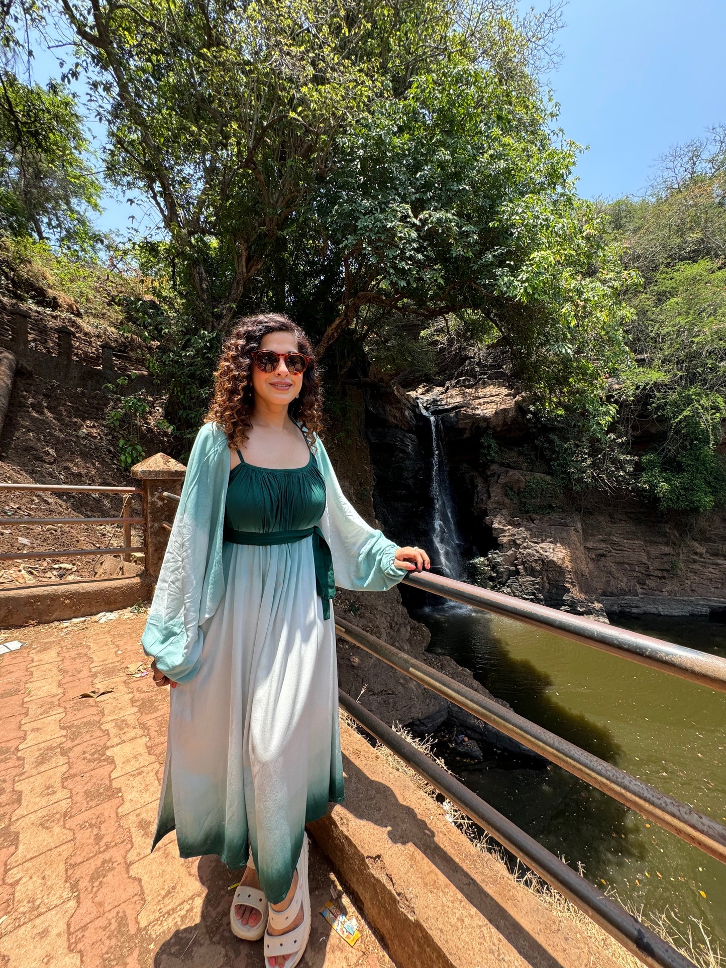 Lush Green Dress