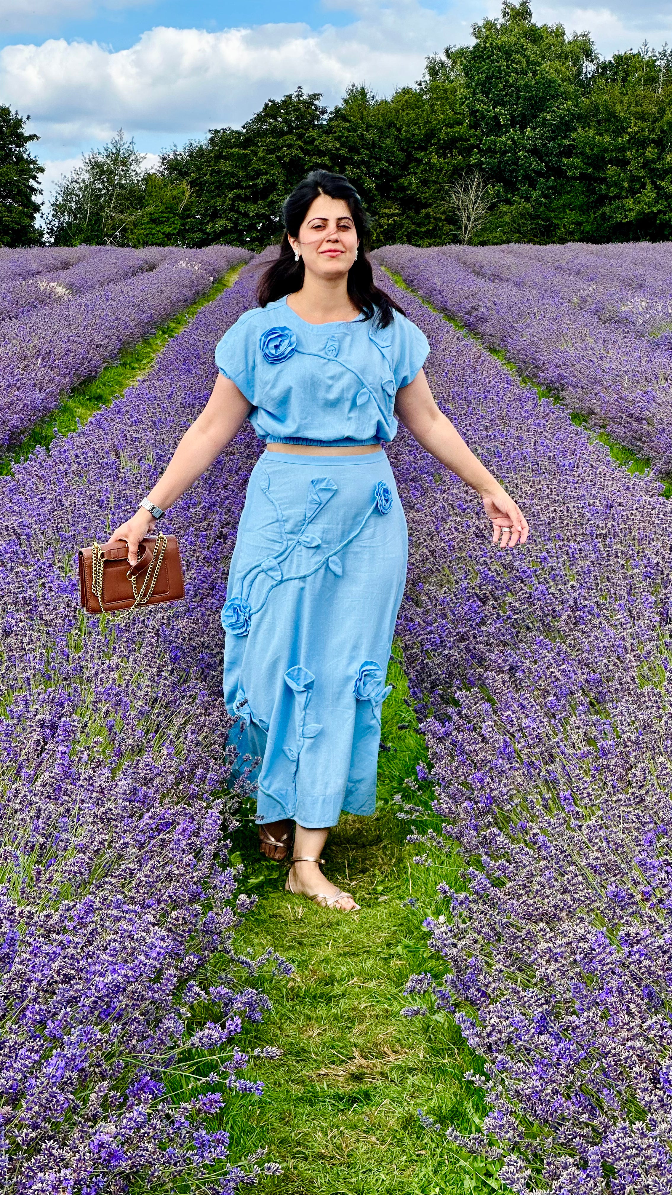 Floral Sky Dress