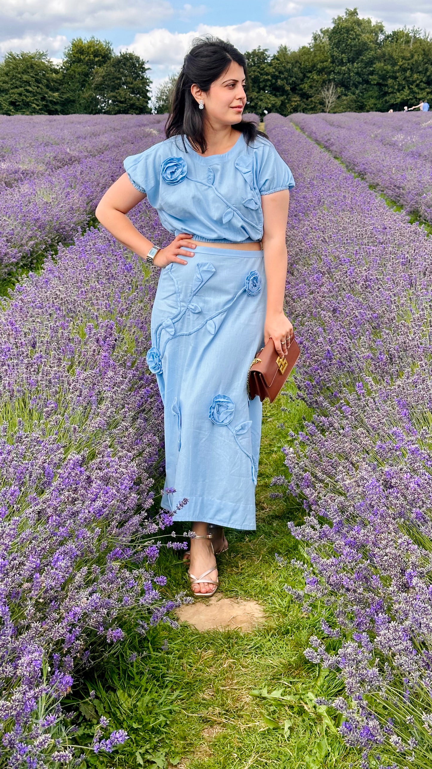 Floral Sky Dress