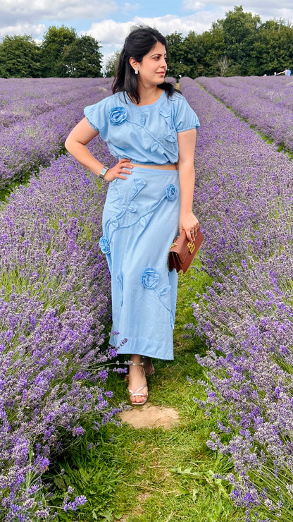 Floral Sky Dress