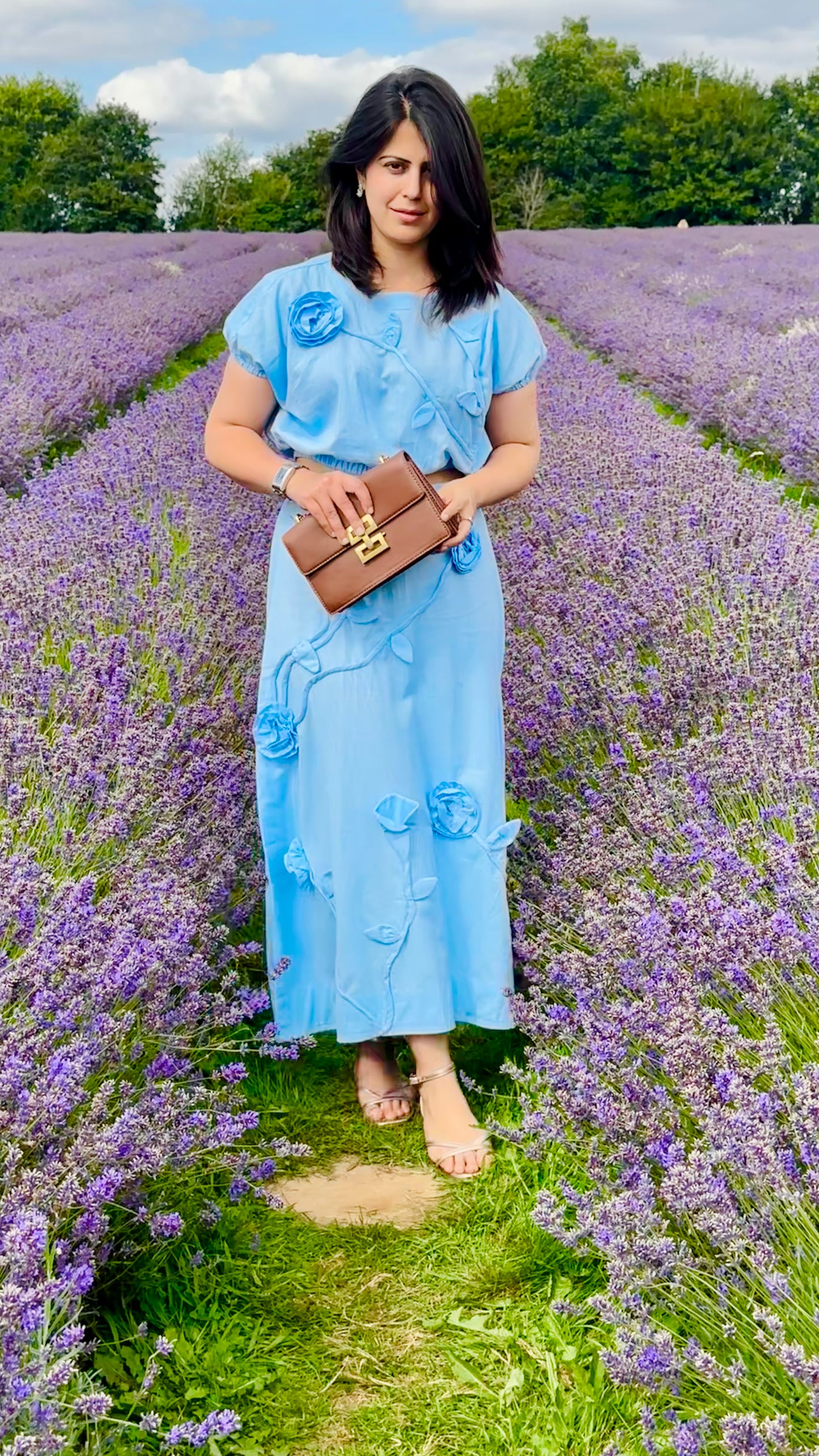 Floral Sky Dress