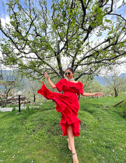 Red Charm Dress