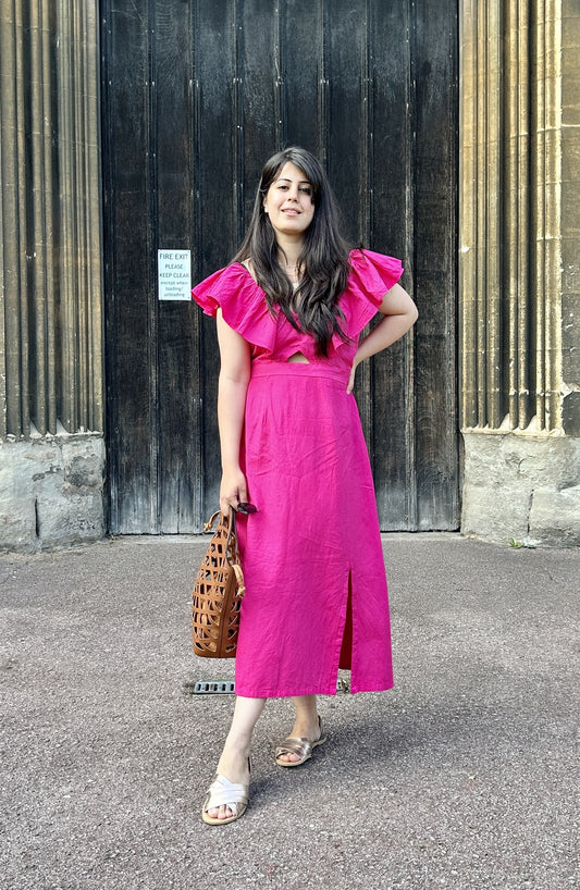 Flamingo Rose Dress